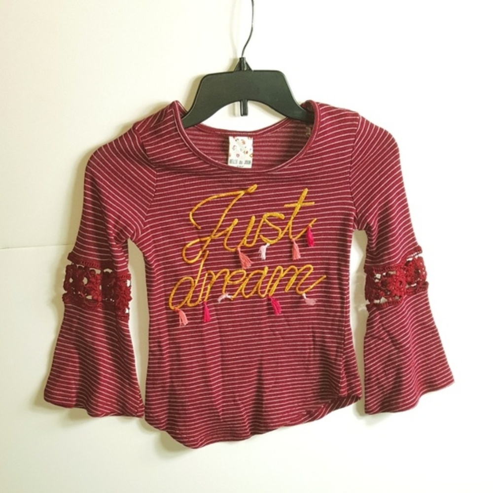 Girl's Long Sleeve Graphic Top